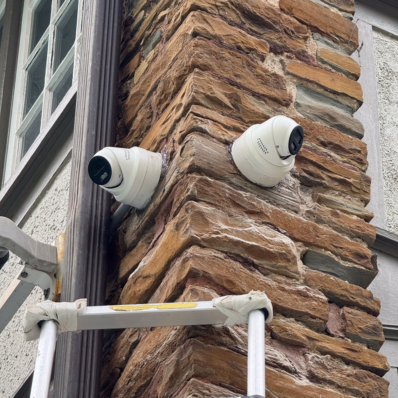 Security camera installation for a Markham home