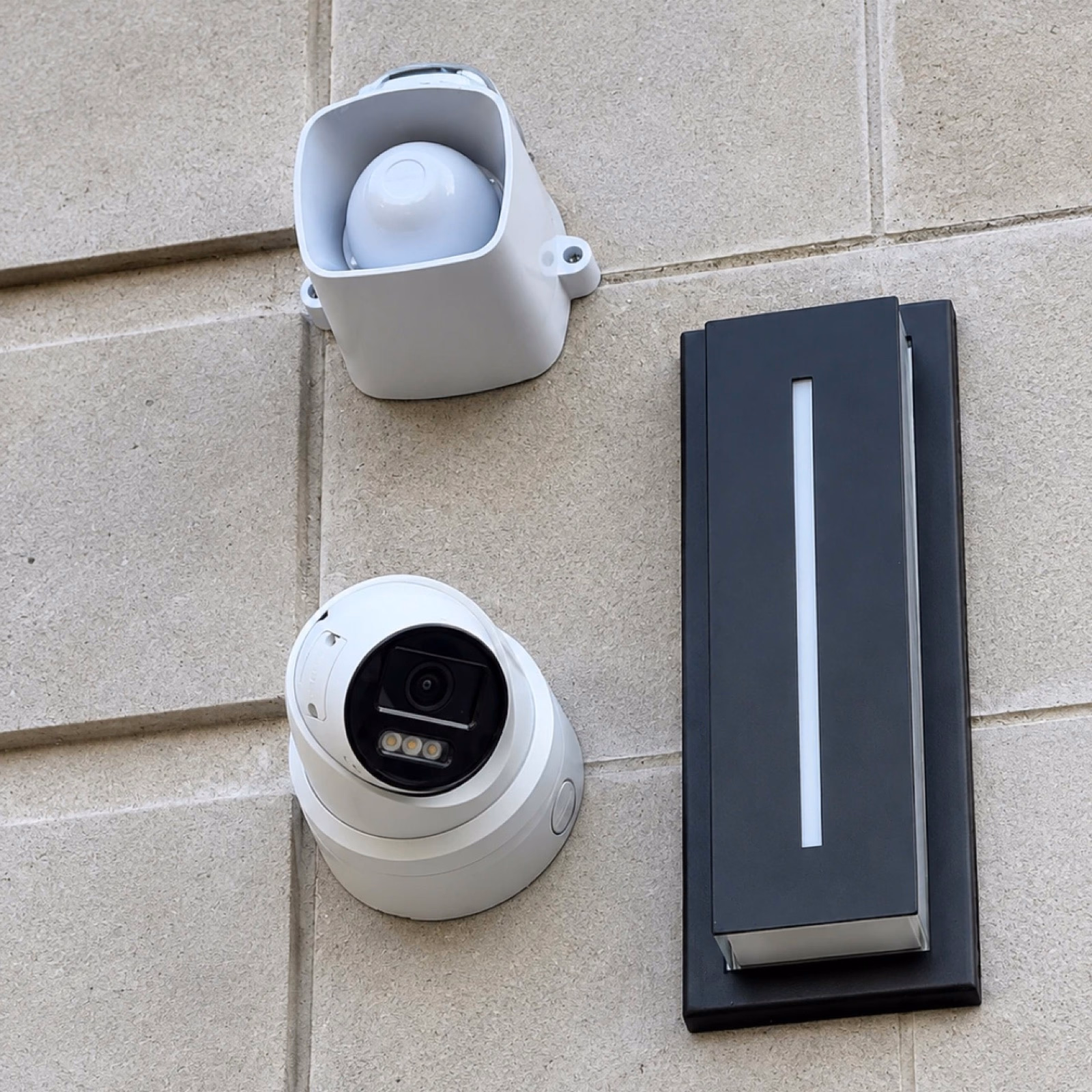 Security camera installation at a property in Oakville