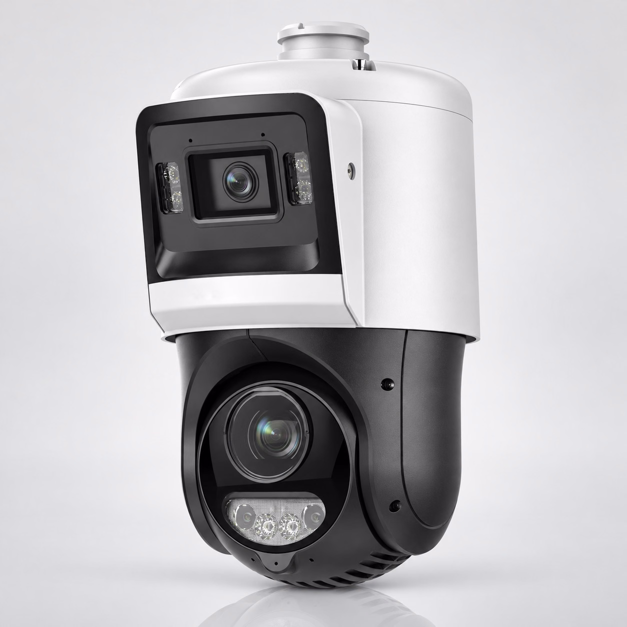 Hikvision dual-lens pan-tilt-zoom security camera