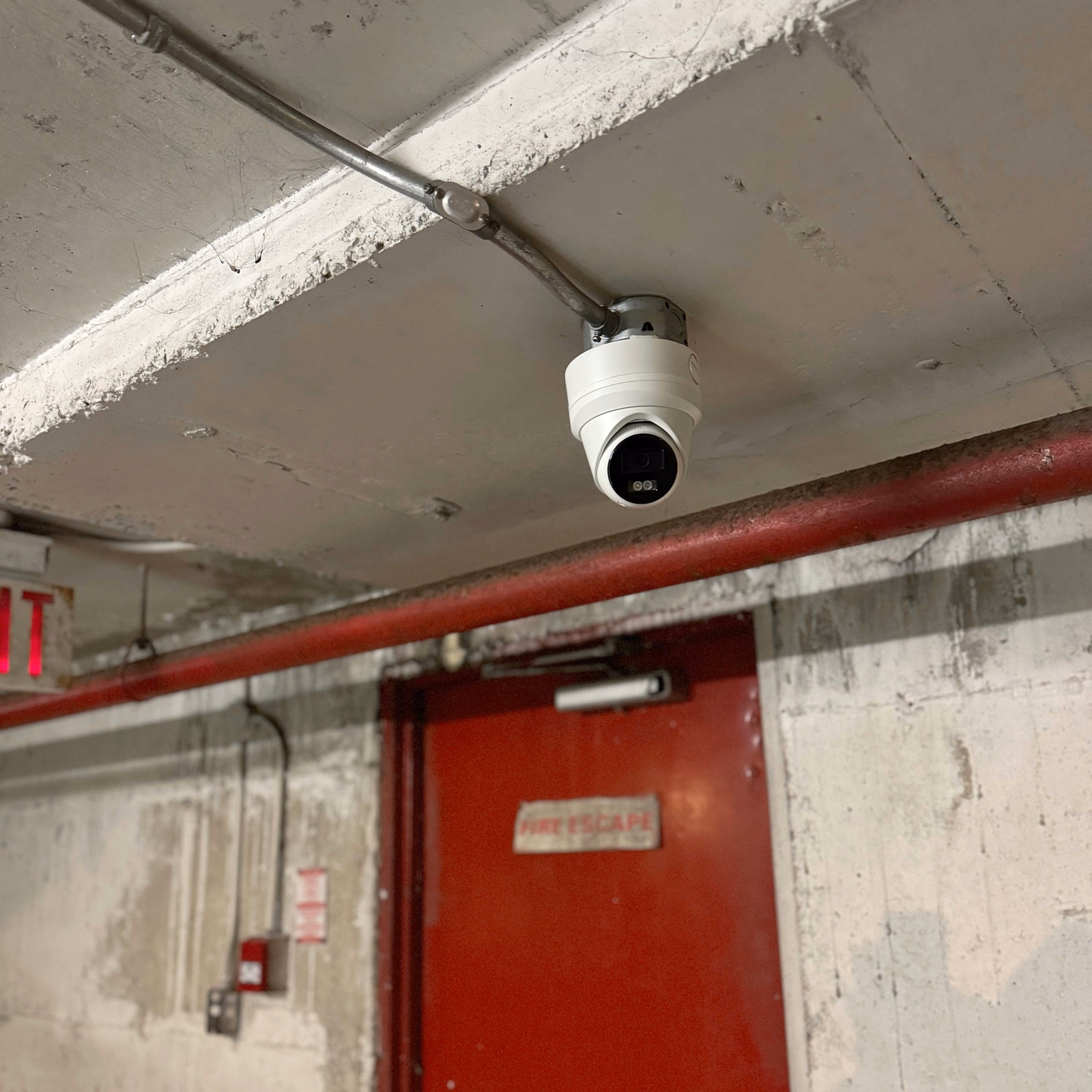 Commercial CCTV cameras installed at a Scarborough business